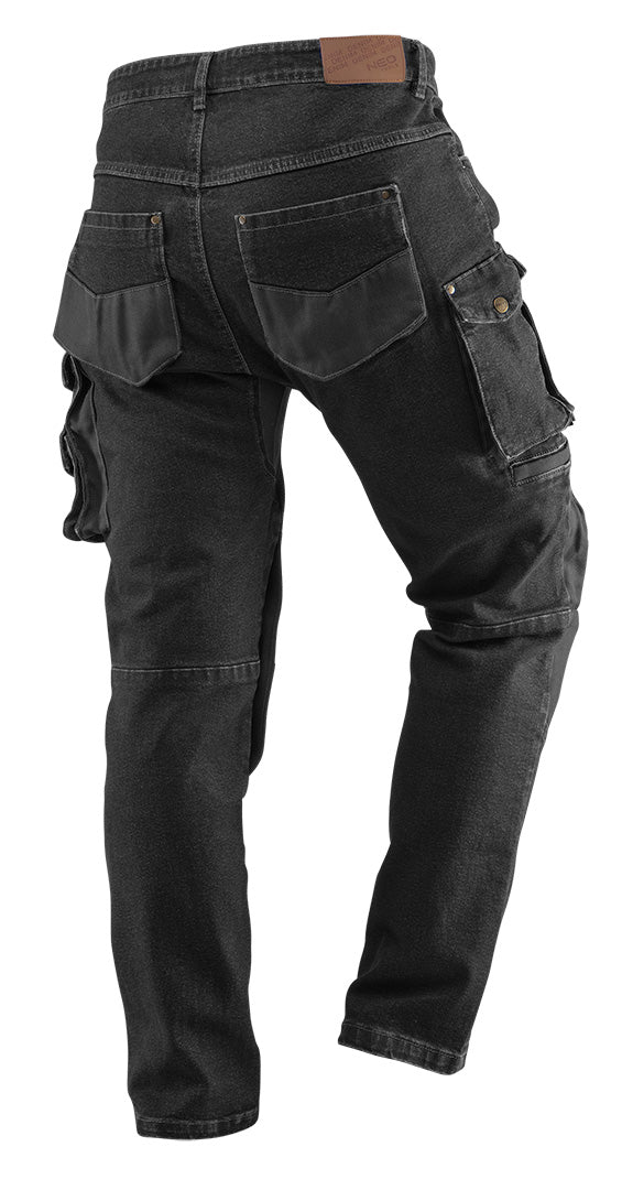 Pracovné nohavice DENIM, čierne, veľkosť S od NEO TOOLS nájdeš na naravis.sk