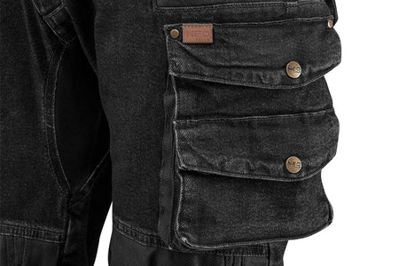 Pracovné nohavice DENIM, čierne, veľkosť XXXL od NEO TOOLS nájdeš na naravis.sk