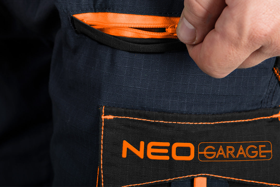 Pracovné nohavice Neo Garage, 100% bavlna rip stop, veľkosť XL od NEO TOOLS nájdeš na naravis.sk