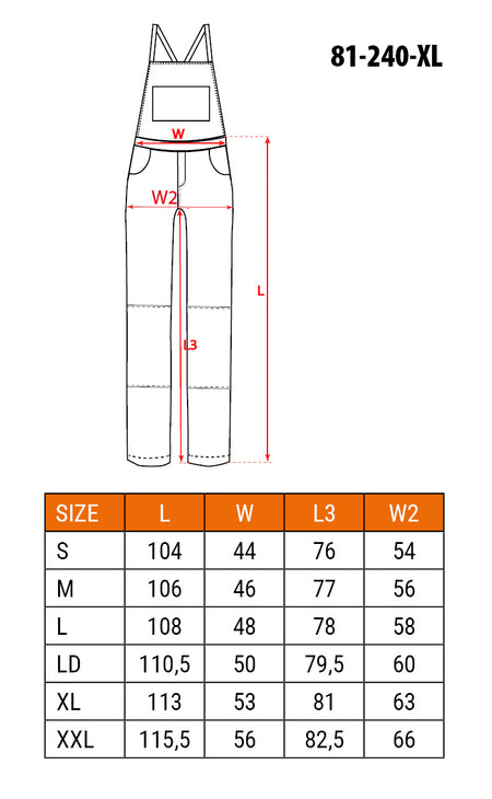 Nohavice s trakmi , veľkosť XL/56 od NEO TOOLS nájdeš na naravis.sk