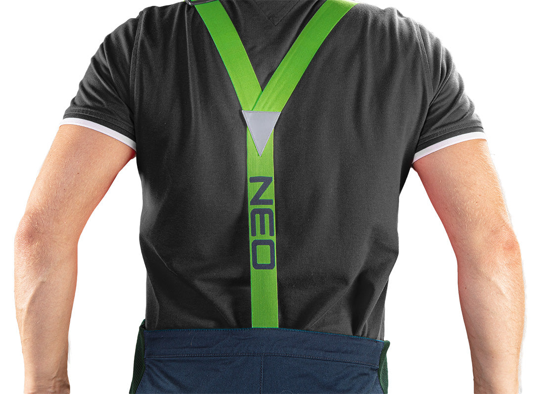 Pracovné šortky PREMIUM, 62% bavlna, 35% polyester, 3% elastan, veľkosť S od NEO TOOLS nájdeš na naravis.sk