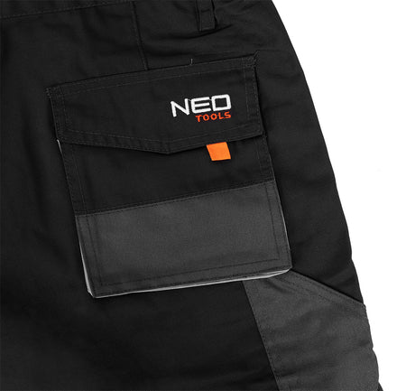 Krátke nohavice HD, opasok z vrecoviny, odopínateľné vrecká, veľkosť S/48 od NEO TOOLS nájdeš na naravis.sk