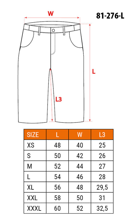 PREMIUM krátke šortky, 62% bavlna, 35% polyester, 3% elastan, veľkosť L od NEO TOOLS nájdeš na naravis.sk