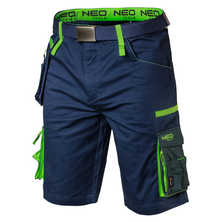 Krátke šortky PREMIUM, 62% bavlna, 35% polyester, 3% elastan, veľkosť XXL od NEO TOOLS nájdeš na naravis.sk