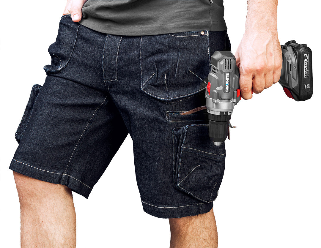 krátke šortky DENIM, veľkosť XS od NEO TOOLS nájdeš na naravis.sk