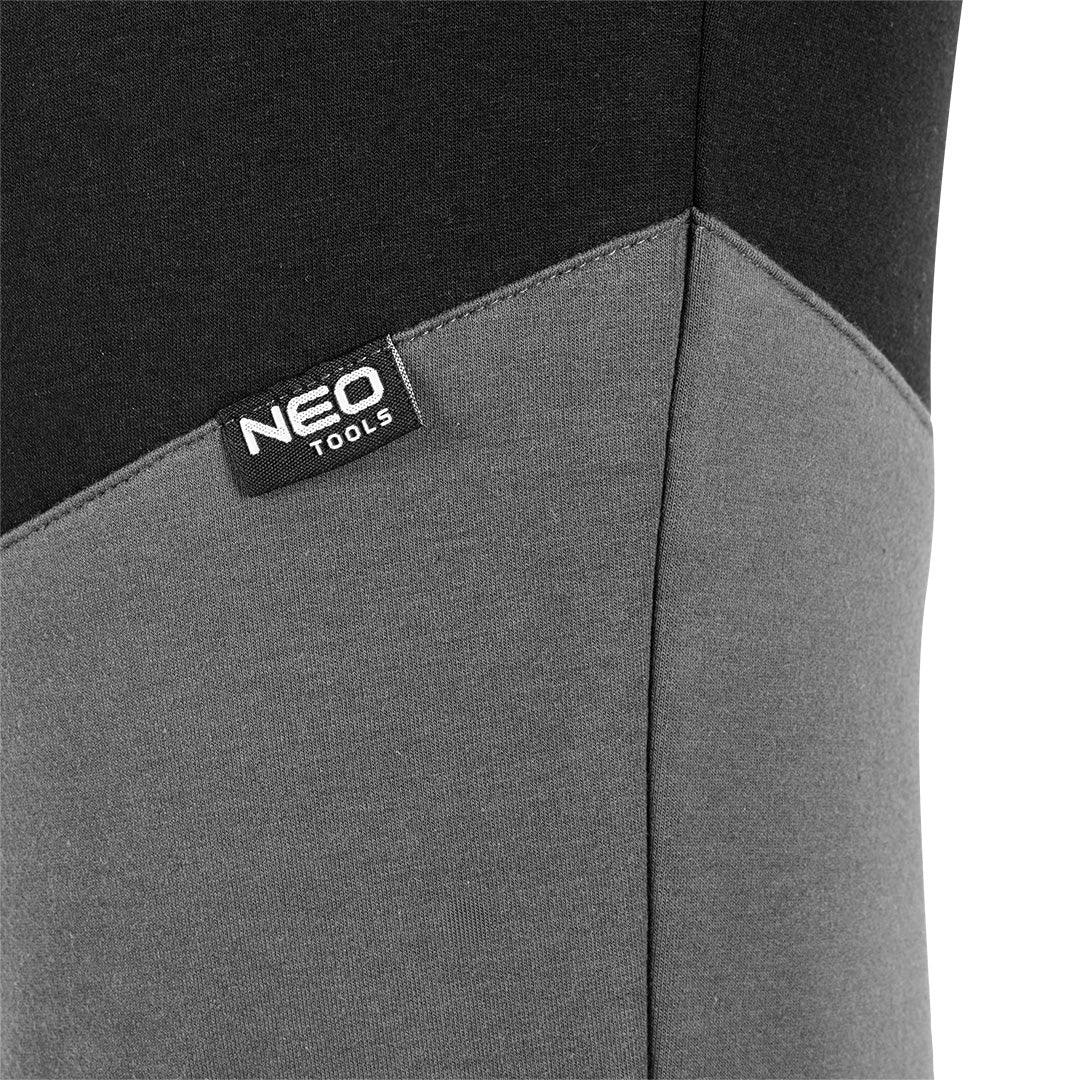Tepláky COMFORT, čierno-šedé, veľkosť L od NEO TOOLS nájdeš na naravis.sk