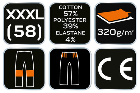 Tepláky COMFORT, čierno-šedé, veľkosť XXXL od NEO TOOLS nájdeš na naravis.sk