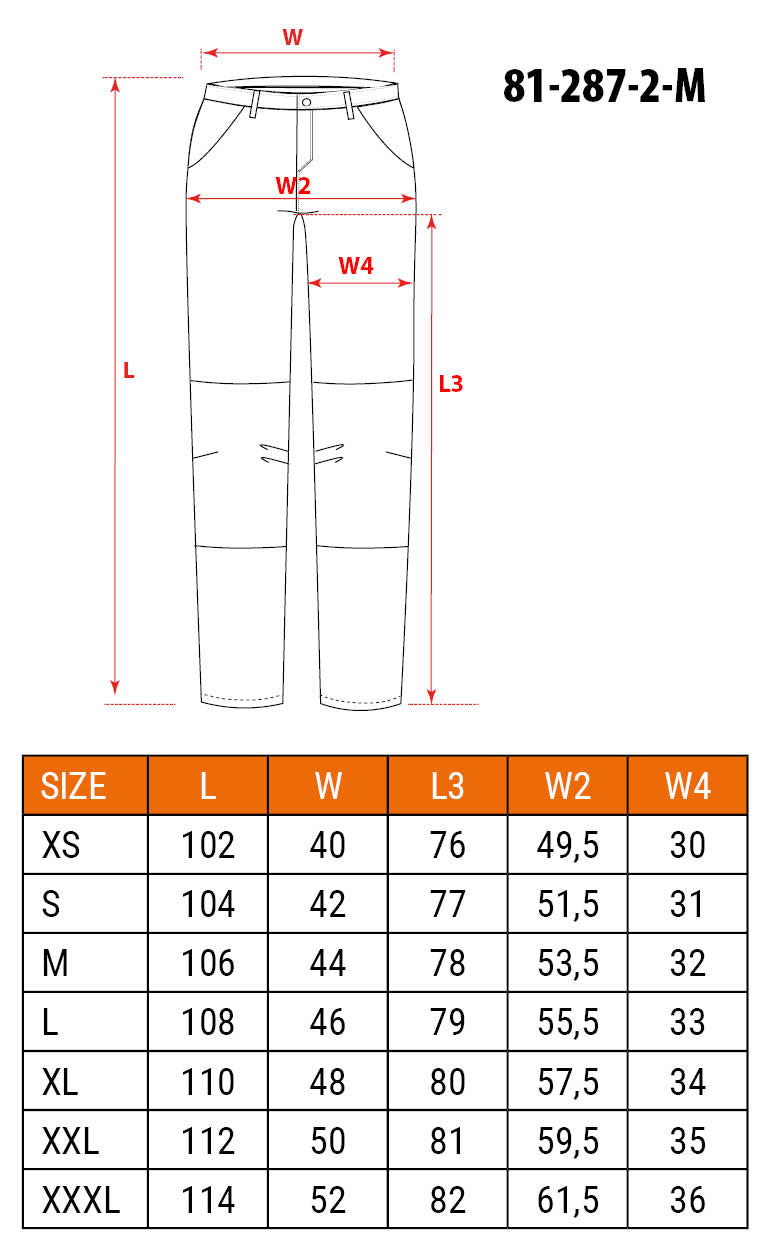 Pracovné nohavice Mix&Match, Canvas, čierne, veľkosť M od NEO TOOLS nájdeš na naravis.sk