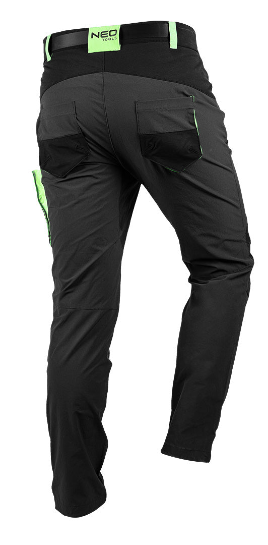 Pracovné nohavice PREMIUM, 4 way stretch, čierne, veľkosť XXL od NEO TOOLS nájdeš na naravis.sk