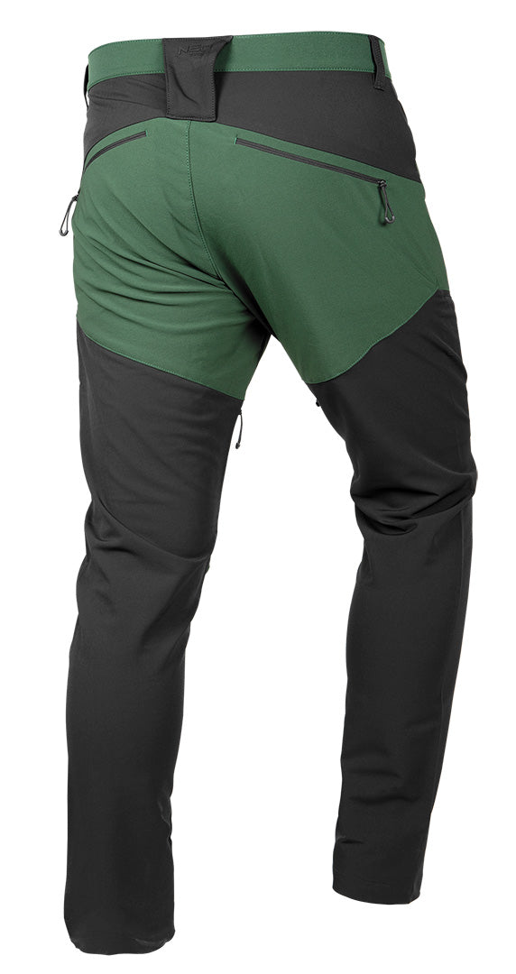Pracovné nohavice OUTDOOR, 4-cestný elastický materiál, zeleno-šedé, veľkosť XL od NEO TOOLS nájdeš na naravis.sk
