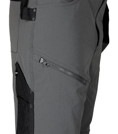 Pracovné nohavice Mix&Match, 4-cestný elastický materiál, s puzdrami, Cordura, šedá/čierna, veľkosť XXXL od NEO TOOLS nájdeš na naravis.sk