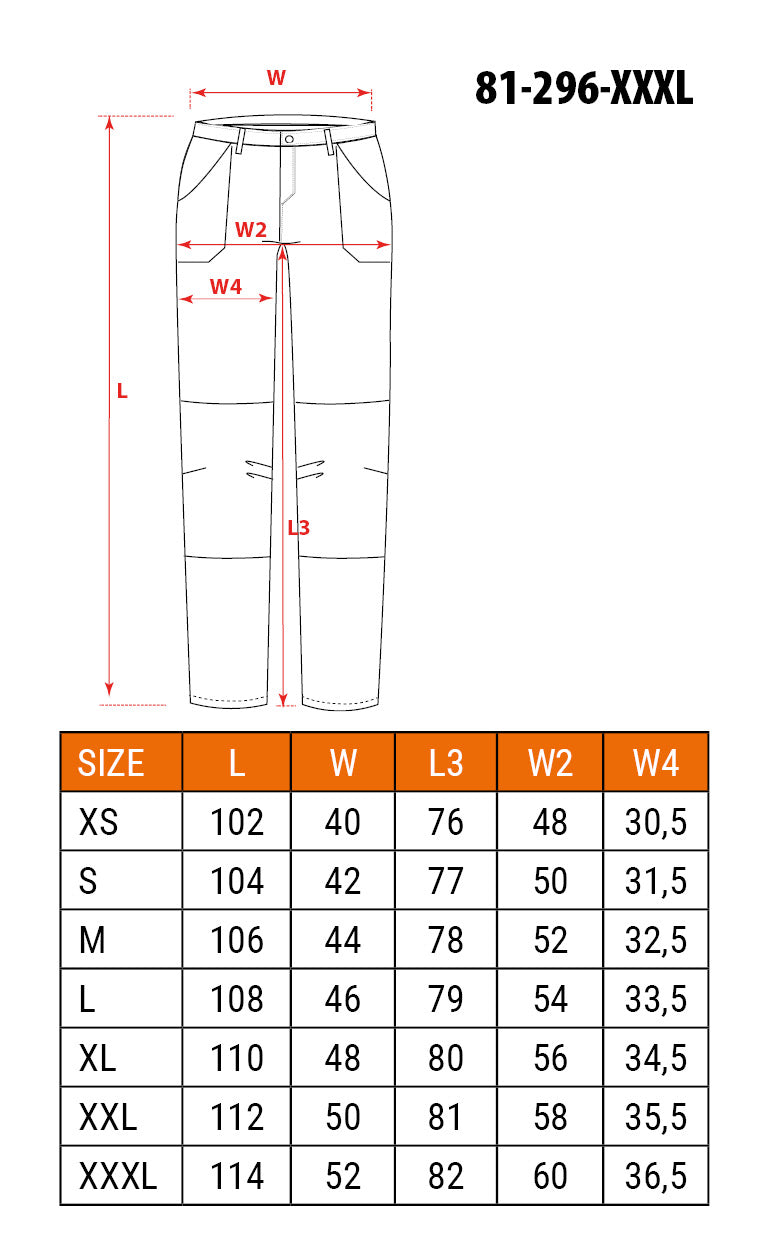Pracovné nohavice Mix&Match, 4-cestný elastický materiál, s puzdrami, Cordura, šedá/čierna, veľkosť XXXL od NEO TOOLS nájdeš na naravis.sk
