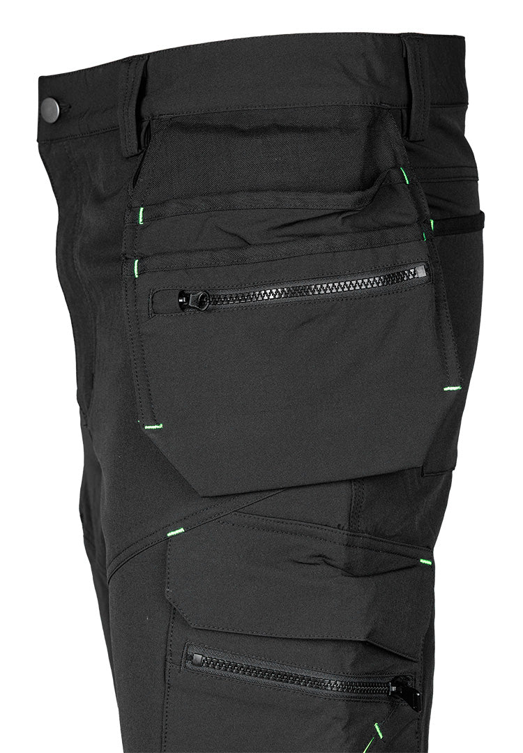 Pracovné nohavice Mix&Match, 4-cestný streč, s puzdrami, Cordura, čierne, veľkosť S od NEO TOOLS nájdeš na naravis.sk