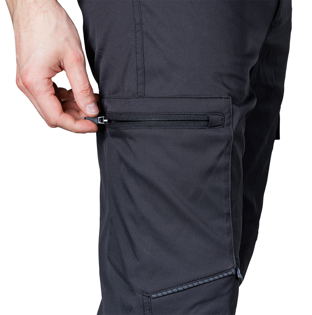 Pracovné nohavice Mix&Match, elastické, čierne, veľkosť M od NEO TOOLS nájdeš na naravis.sk