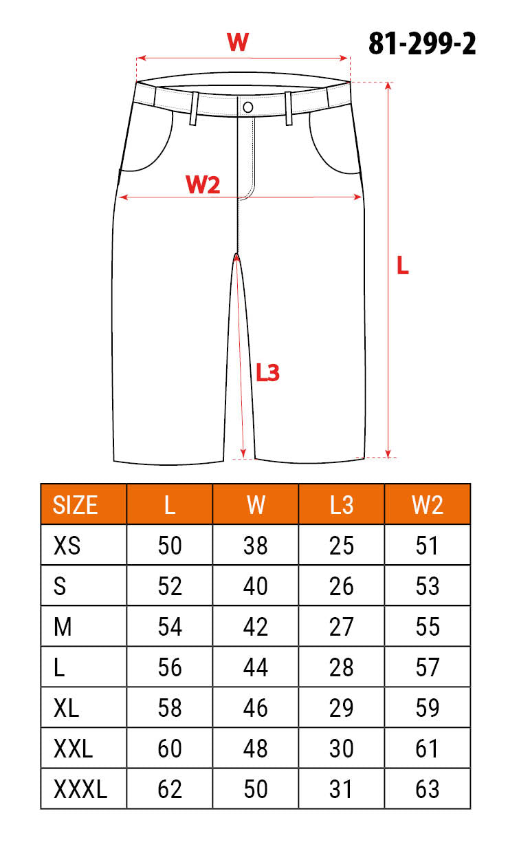 Mix&Match 2way stretch krátke šortky, grafitová, veľkosť XXXL od NEO TOOLS nájdeš na naravis.sk