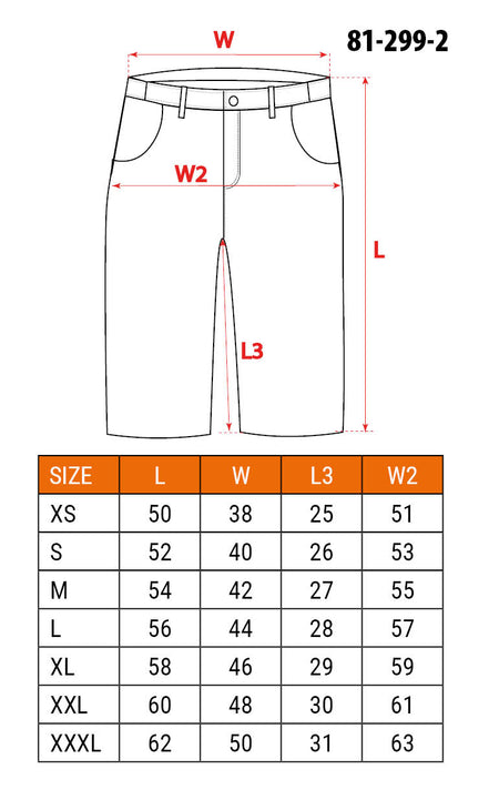 Mix&Match 2way stretch krátke šortky, grafitová, veľkosť XXXL od NEO TOOLS nájdeš na naravis.sk