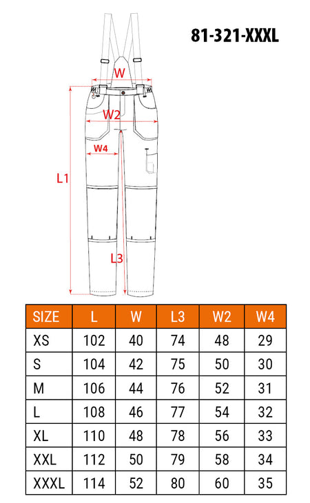 pracovné nohavice 6 v 1, 100 % bavlna, veľkosť XXXL od NEO TOOLS nájdeš na naravis.sk
