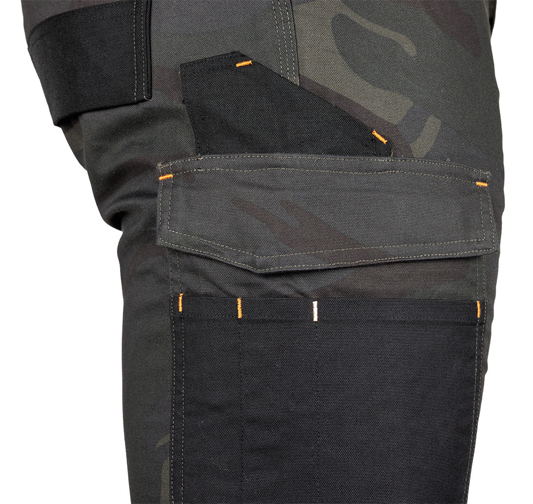 Pracovné nohavice Mix&Match, Canvas, Cordura, zelená marocká, veľkosť XXXL od NEO TOOLS nájdeš na naravis.sk