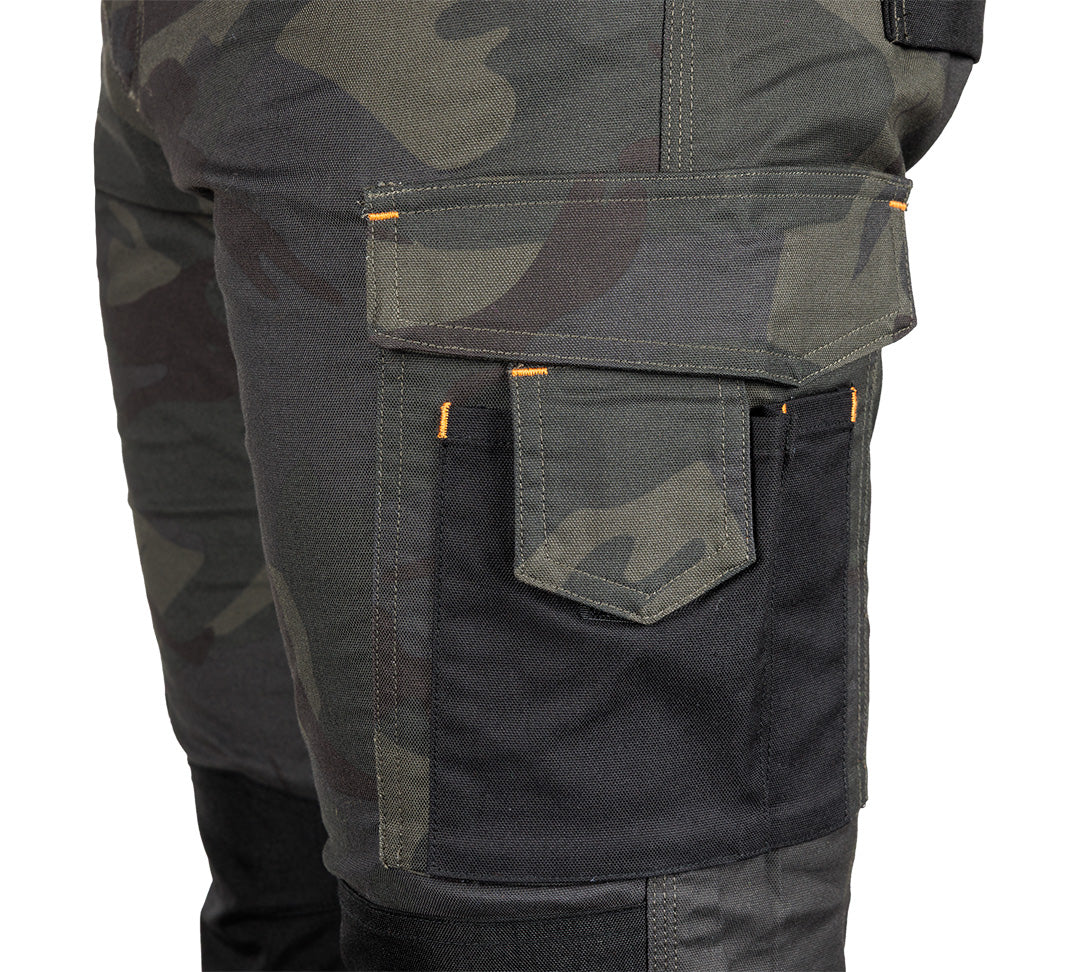 Pracovné nohavice Mix&Match, Canvas, Cordura, zelená marocká, veľkosť XXXL od NEO TOOLS nájdeš na naravis.sk