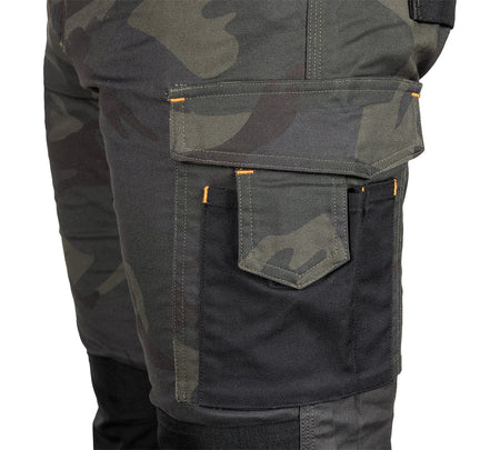 Pracovné nohavice Mix&Match, Canvas, Cordura, zelená marocká, veľkosť XXXL od NEO TOOLS nájdeš na naravis.sk