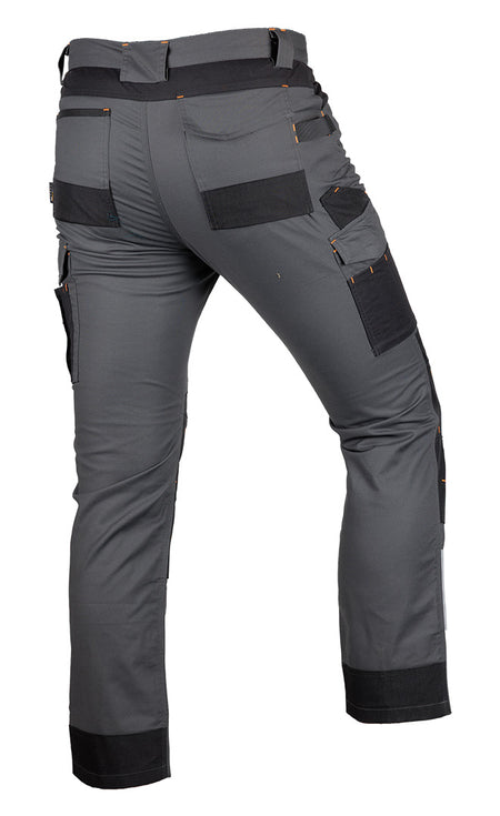 Pracovné nohavice Mix&Match, plátno, výstuhy Cordura, sivá/čierna, veľkosť L od NEO TOOLS nájdeš na naravis.sk