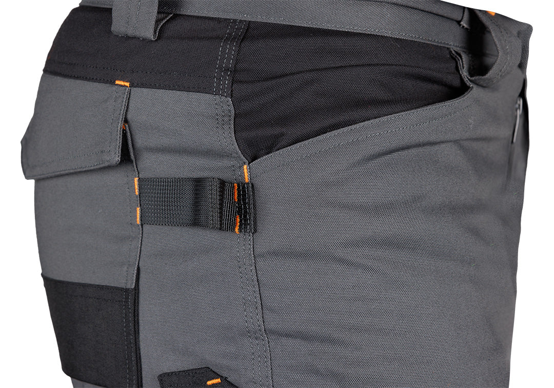 Pracovné nohavice Mix&Match, plátno, výstuhy Cordura, sivá/čierna, veľkosť M od NEO TOOLS nájdeš na naravis.sk