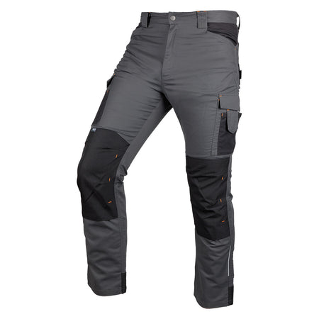 Pracovné nohavice Mix&Match, plátno, výstuhy Cordura, sivá/čierna, veľkosť M od NEO TOOLS nájdeš na naravis.sk