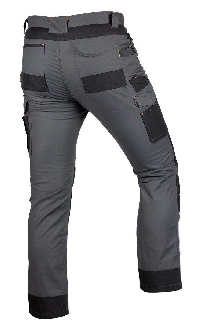 Pracovné nohavice Mix&Match, plátno, výstuhy Cordura, sivá/čierna, veľkosť XL od NEO TOOLS nájdeš na naravis.sk