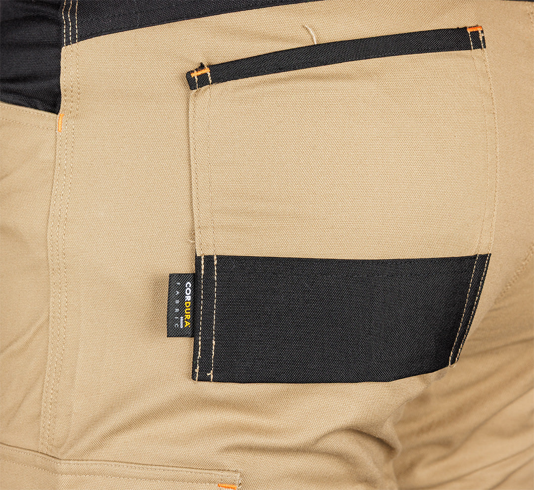 Pracovné nohavice Mix&Match, plátno, výstuhy Cordura, béžová/čierna, veľkosť M od NEO TOOLS nájdeš na naravis.sk