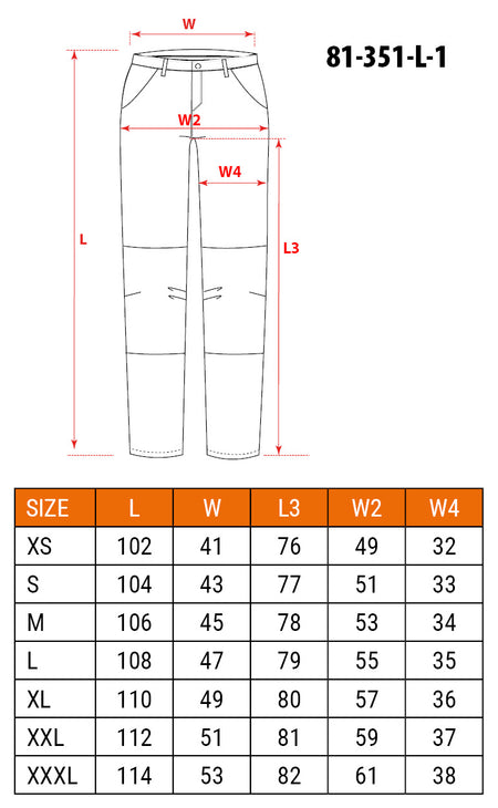 Pracovné nohavice Mix&Match, čierne, veľkosť L od NEO TOOLS nájdeš na naravis.sk