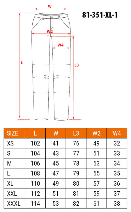 Pracovné nohavice Mix&Match, čierne, veľkosť XL od NEO TOOLS nájdeš na naravis.sk