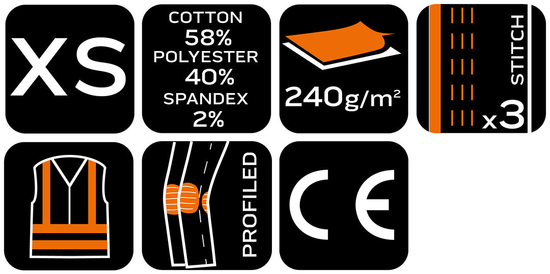 Pracovné nohavice Mix&Match, čierne, veľkosť XS od NEO TOOLS nájdeš na naravis.sk