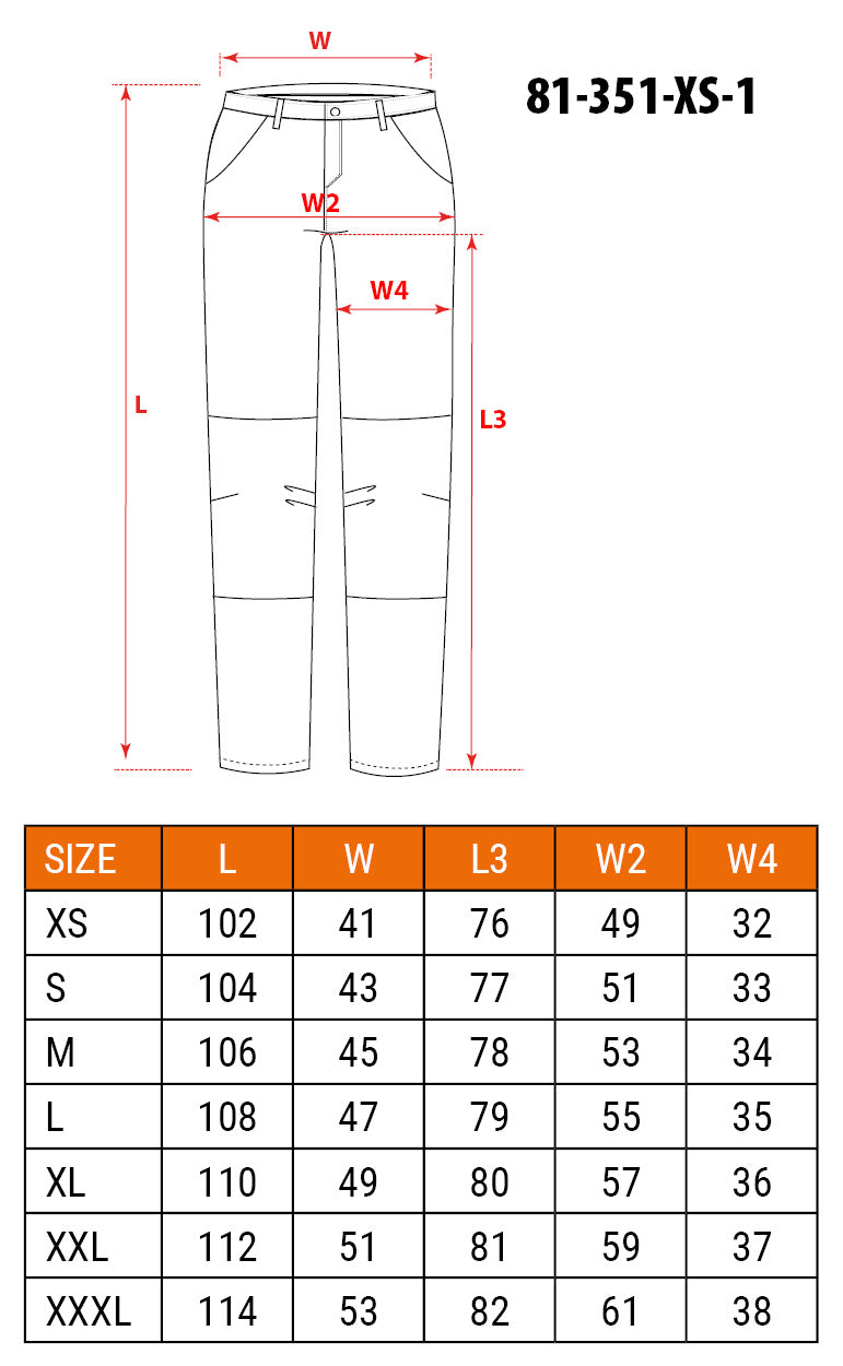Pracovné nohavice Mix&Match, čierne, veľkosť XS od NEO TOOLS nájdeš na naravis.sk