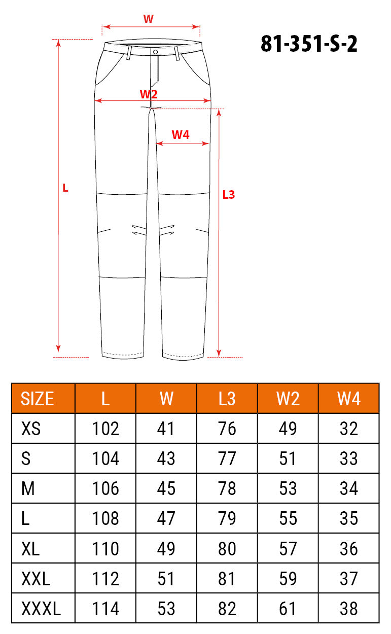 Pracovné nohavice Mix&Match, sivé a čierne, veľkosť S od NEO TOOLS nájdeš na naravis.sk