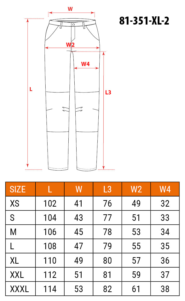 Pracovné nohavice Mix&Match, sivé a čierne, veľkosť XL od NEO TOOLS nájdeš na naravis.sk