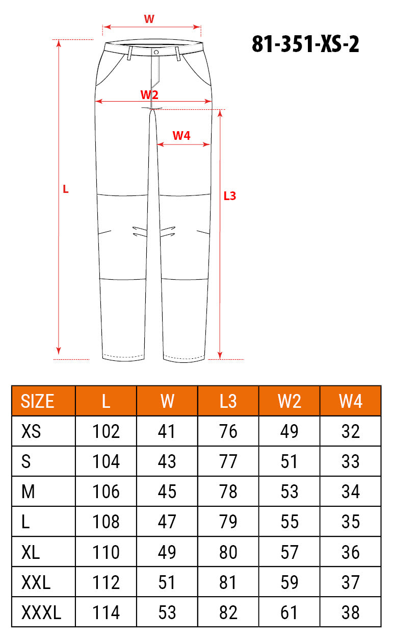Pracovné nohavice Mix&Match, sivé a čierne, veľkosť XS od NEO TOOLS nájdeš na naravis.sk