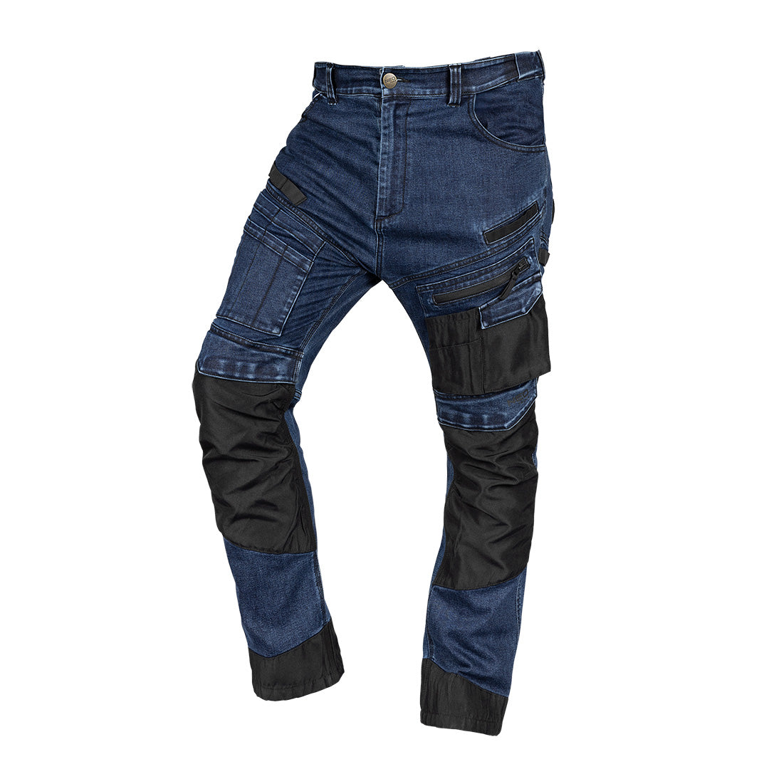 Pracovné nohavice DENIM, Oxfordská výstuž, námornícka modrá, veľkosť S od NEO TOOLS nájdeš na naravis.sk