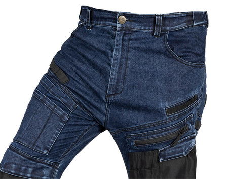 Pracovné nohavice DENIM, Oxfordská výstuž, námornícka modrá, veľkosť XL od NEO TOOLS nájdeš na naravis.sk