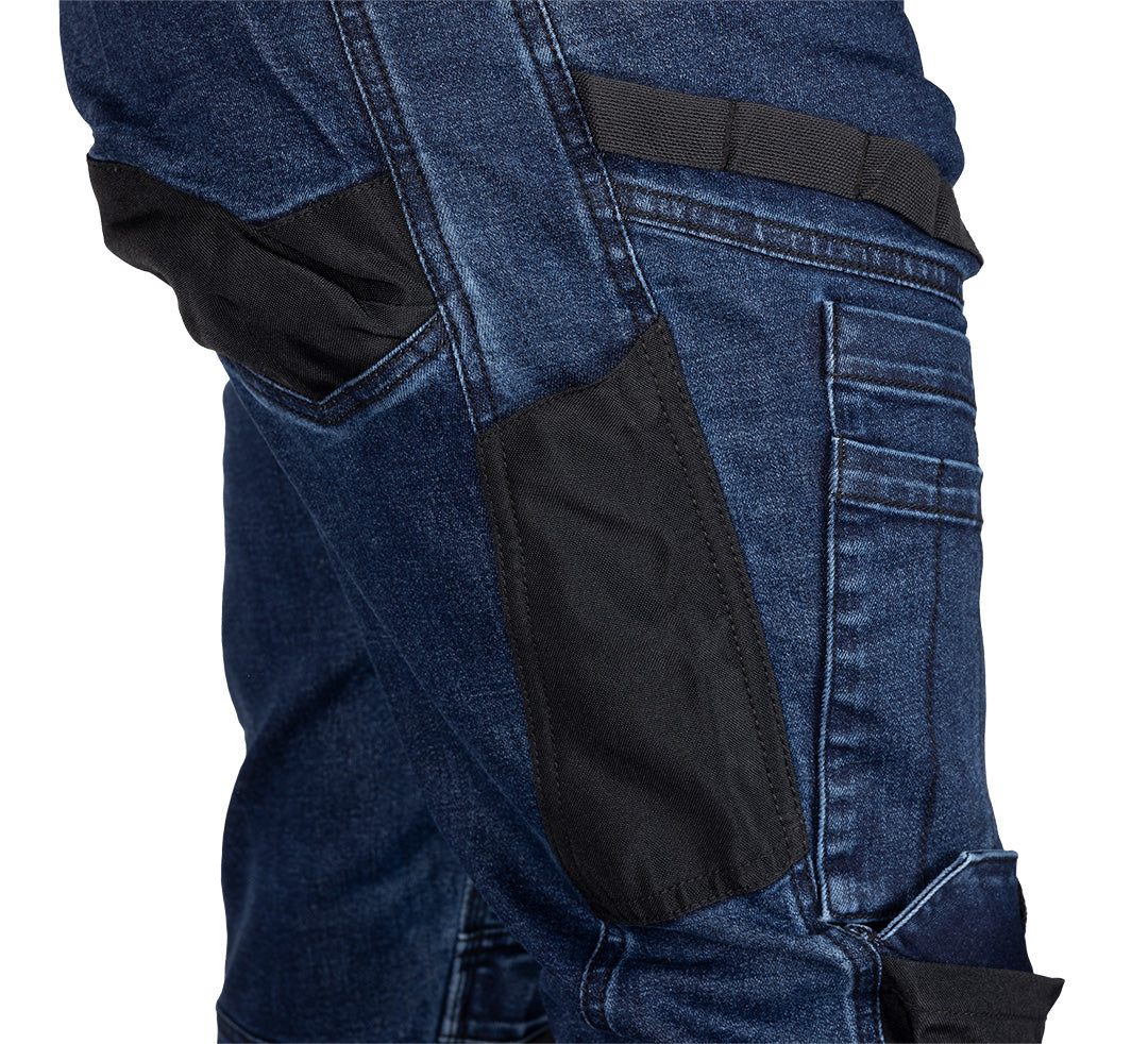 Pracovné nohavice DENIM, Oxfordská výstuž, námornícka modrá, veľkosť XS od NEO TOOLS nájdeš na naravis.sk