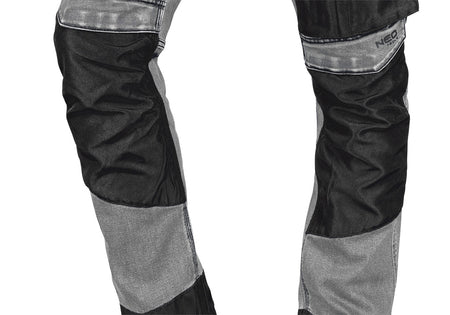 Pracovné nohavice DENIM, Oxfordská výstuž, sivé, veľkosť S od NEO TOOLS nájdeš na naravis.sk