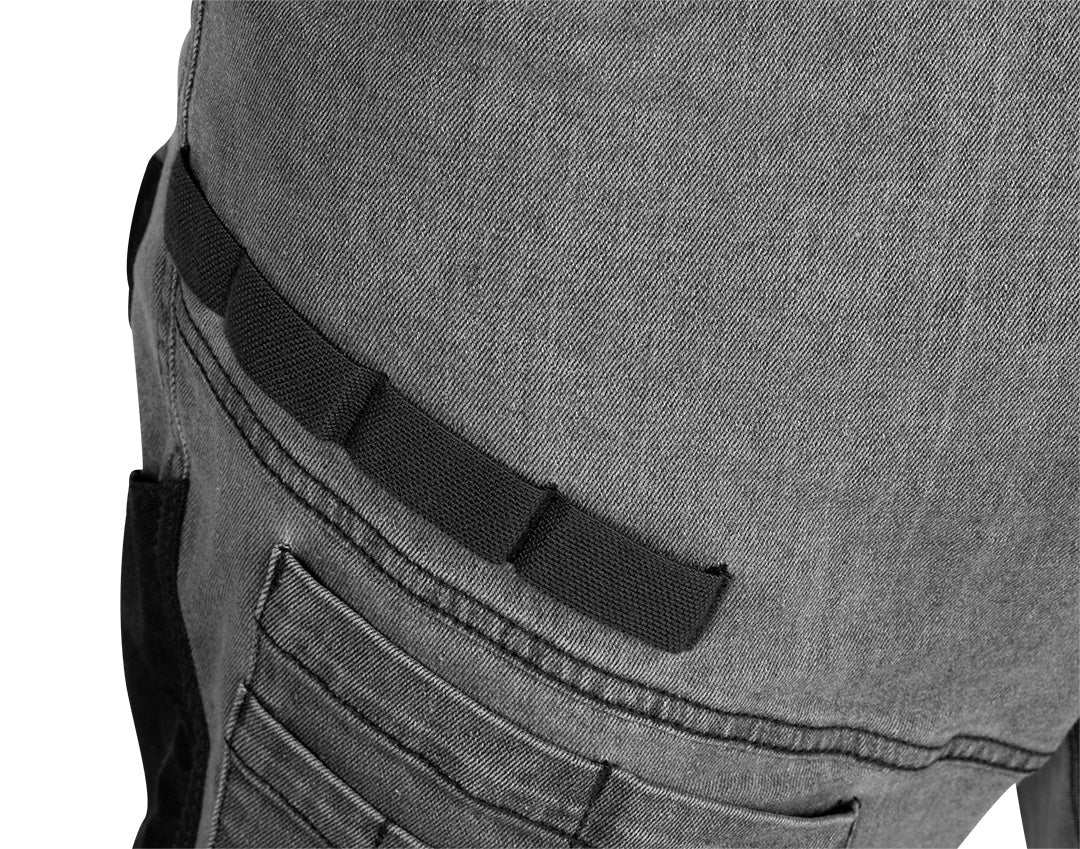 Pracovné nohavice DENIM, Oxfordská výstuž, sivé, veľkosť S od NEO TOOLS nájdeš na naravis.sk