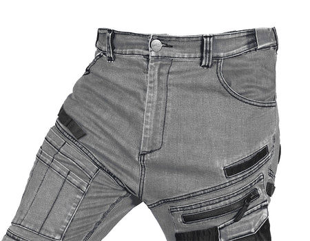 Pracovné nohavice DENIM, Oxfordská výstuž, sivé, veľkosť XXXL od NEO TOOLS nájdeš na naravis.sk