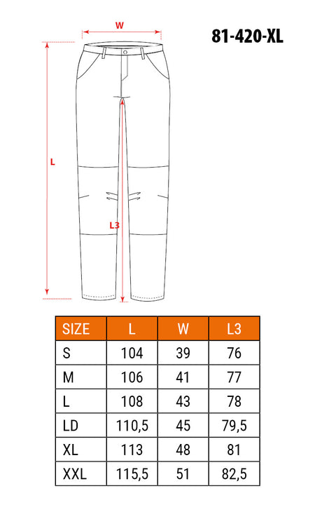 Nohavice XL / 56 od NEO TOOLS nájdeš na naravis.sk