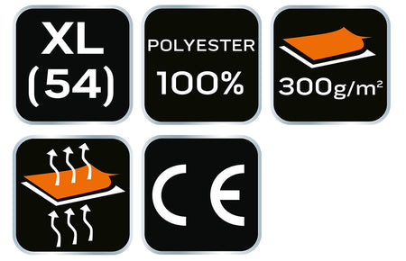 Flísová bunda, čierny, veľkosť XL/56 od NEO TOOLS nájdeš na naravis.sk