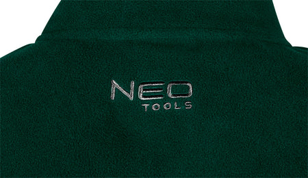 Flísová bunda, zelená. veľkosť M od NEO TOOLS nájdeš na naravis.sk