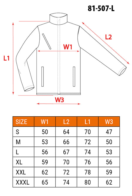 Pracovný fleece PREMIUM, čierny, vystužený Cordurou, veľkosť L od NEO TOOLS nájdeš na naravis.sk