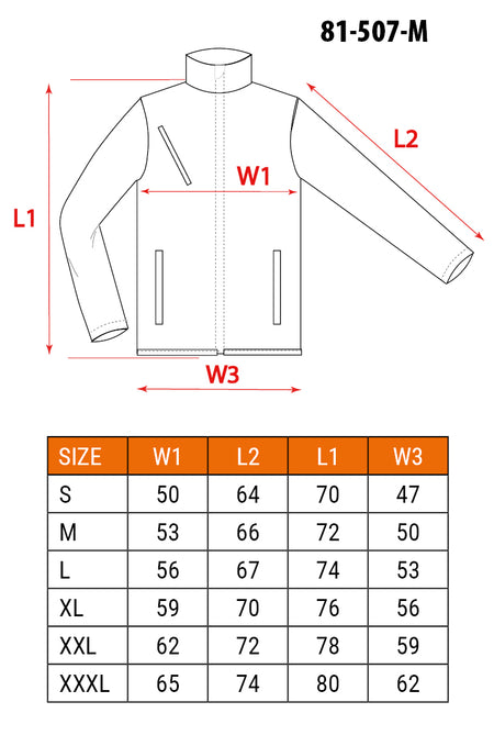 Pracovný fleece PREMIUM, čierny, vystužený Cordurou, veľkosť M od NEO TOOLS nájdeš na naravis.sk