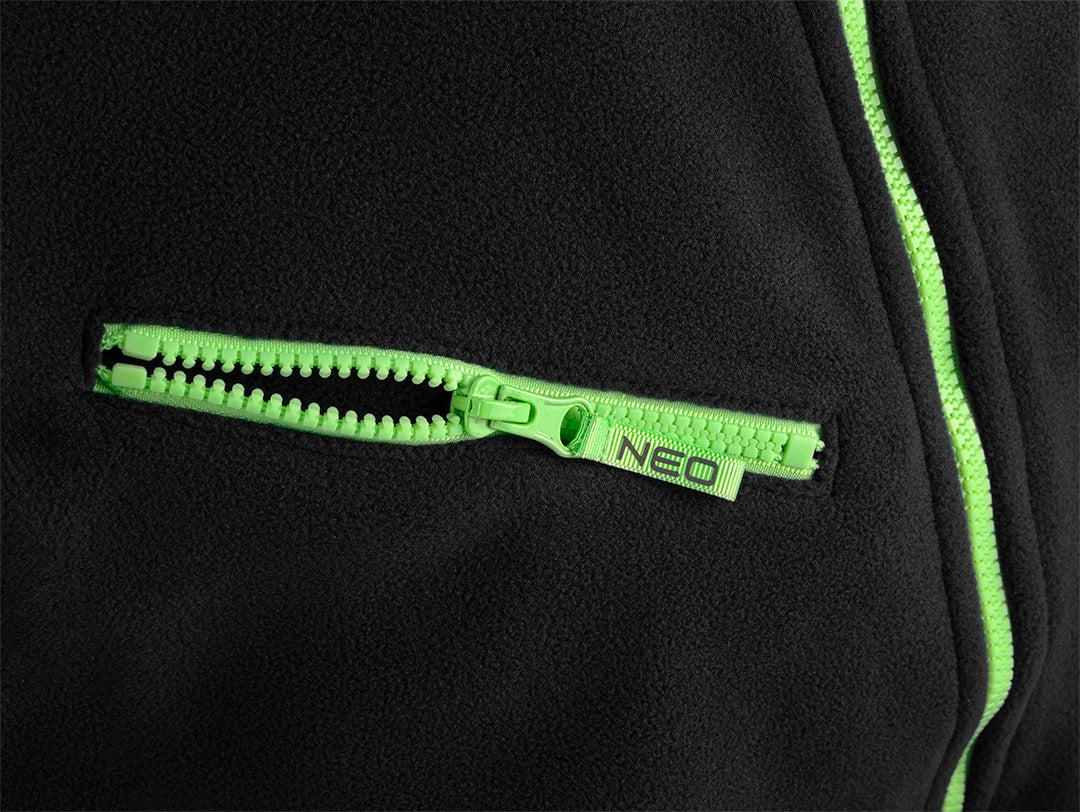 Pracovný fleece PREMIUM, čierny, výstuž Cordura, veľkosť XL od NEO TOOLS nájdeš na naravis.sk