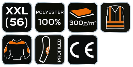 Pracovný fleece PREMIUM, čierny, výstuž Cordura, veľkosť XXL od NEO TOOLS nájdeš na naravis.sk