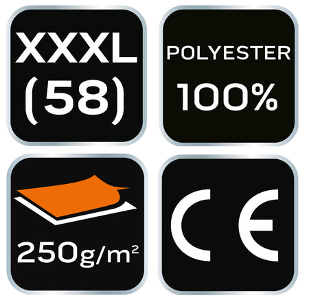 Pracovný fleece BASIC, čierny, veľkosť XXXL od NEO TOOLS nájdeš na naravis.sk